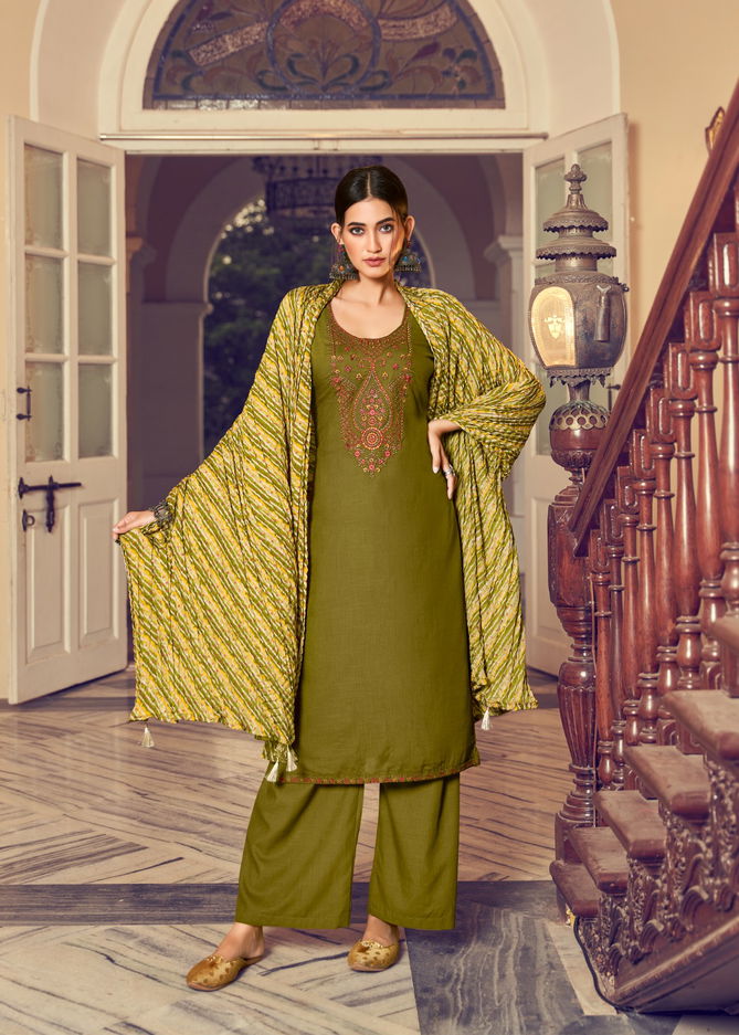 Lehariya By Hermitage Viscose Rayon Dress Material Catalog